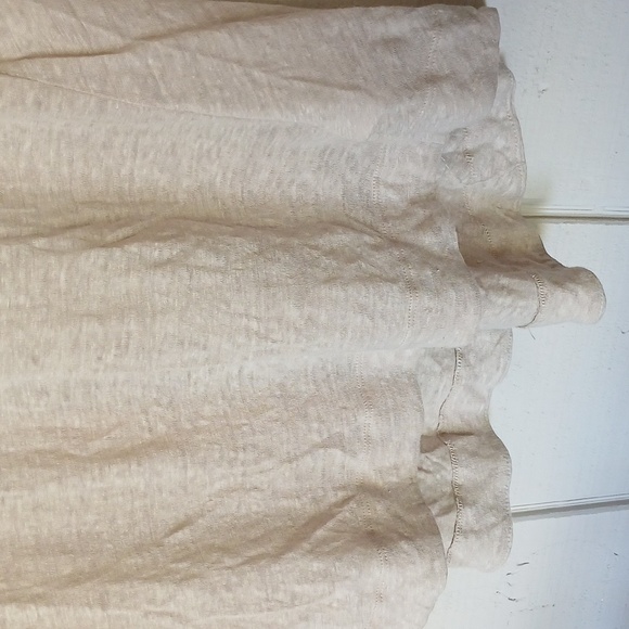 Cynthia Rowley Tan Lightweight Linen Sleeveless Top Size Large - Picture 5 of 7